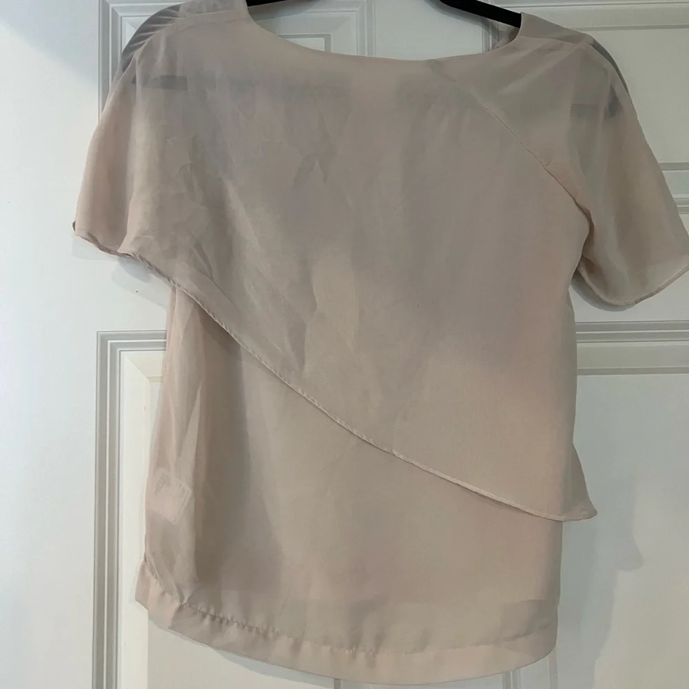 Pins & Needles Cream Layered Blouse - Picture 2 of 2